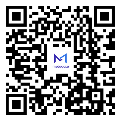 Metagate app download QR code